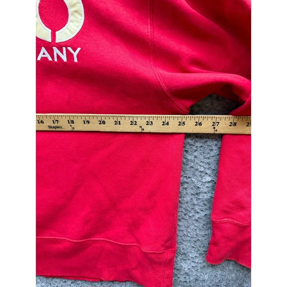 Vintage Polo Jeans Co. Ralph Lauren Fleece Crewneck Sweatshirt Red Mens Size L